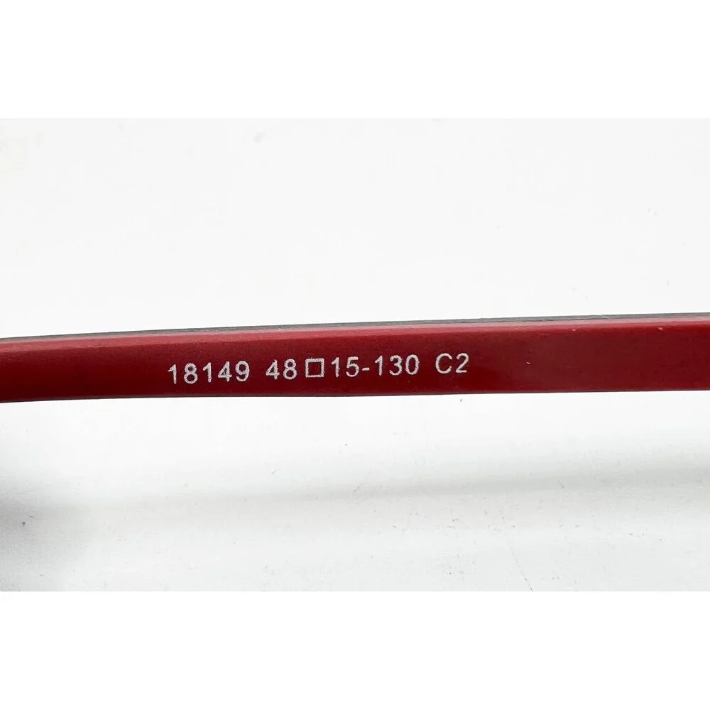Unbranded Eyeglasses Frames Kids Black Red 18149 48-15-130 48mm
